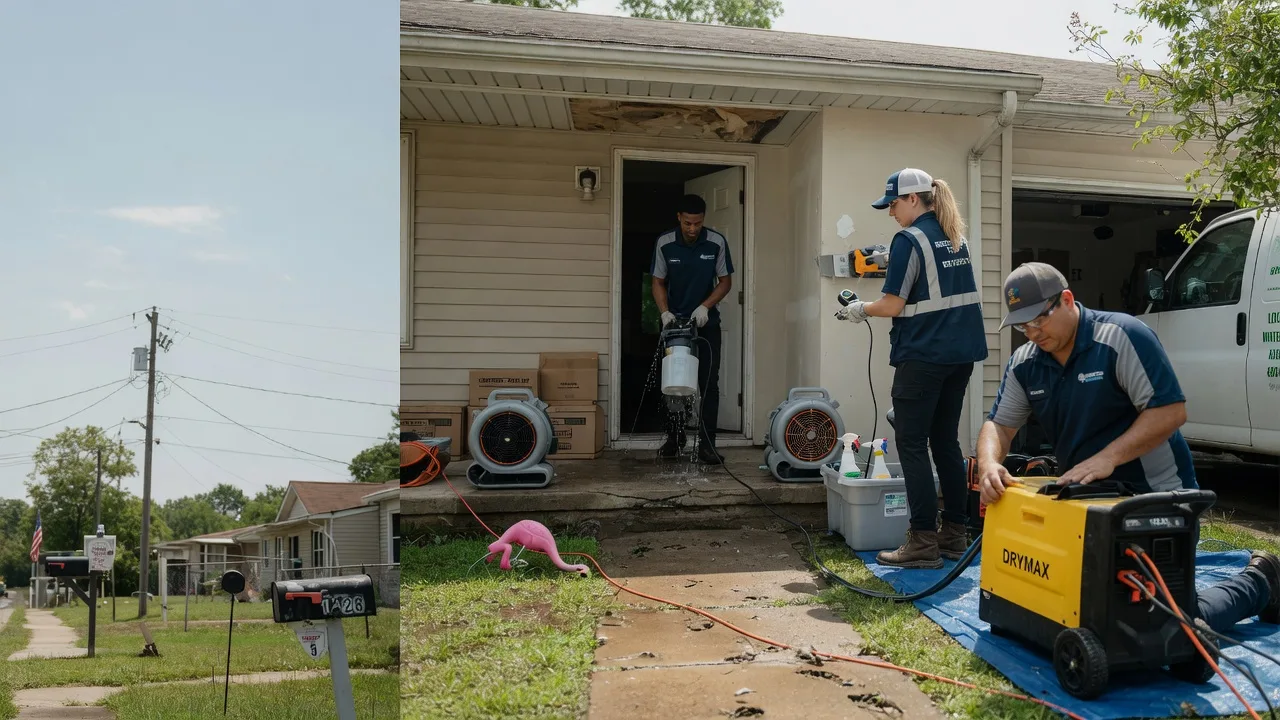 Storm Damage Water Removal in Halls, TN near me